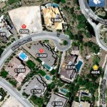 Zillow on the iPhone: map in hybrid view